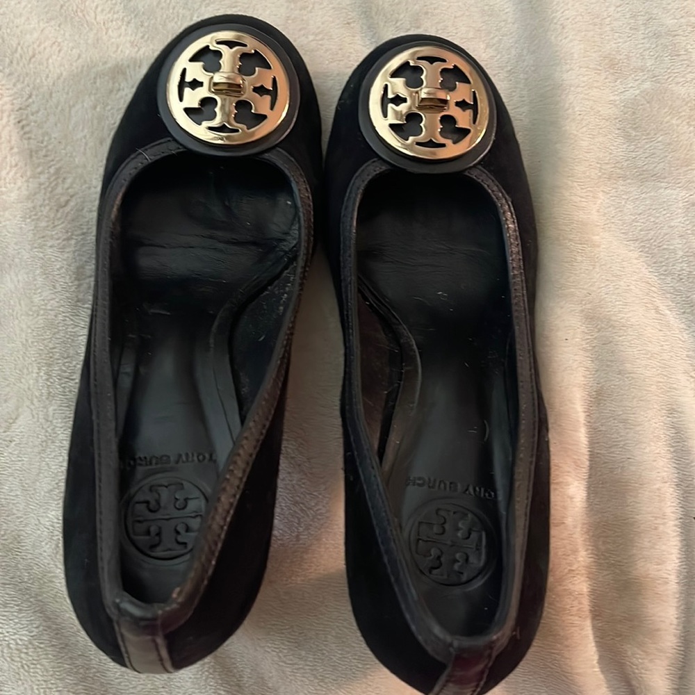Tory Burch Black Heels
